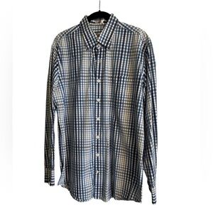Men's Peter Millar 100% cotton button down shirt size L